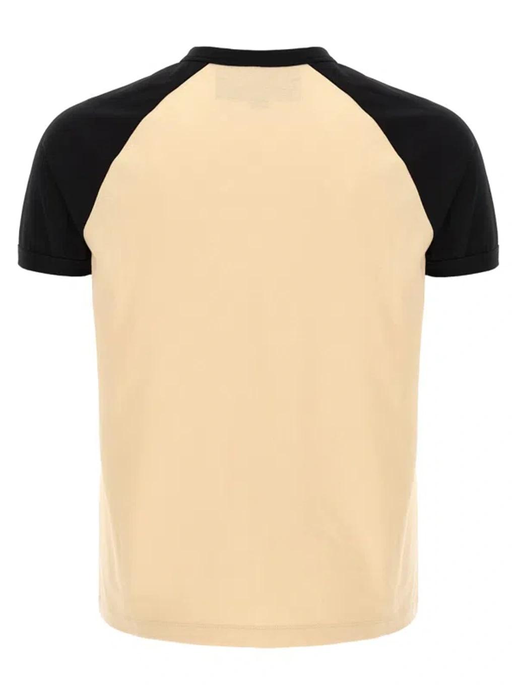 VALENTINO Chez Logo T-shirt In Neutral Product Image