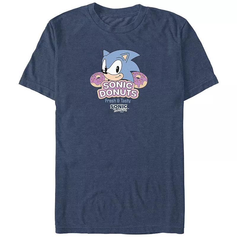 Men's Sonic The Hedgehog Sonic Donuts Graphic Tee,  Product Image