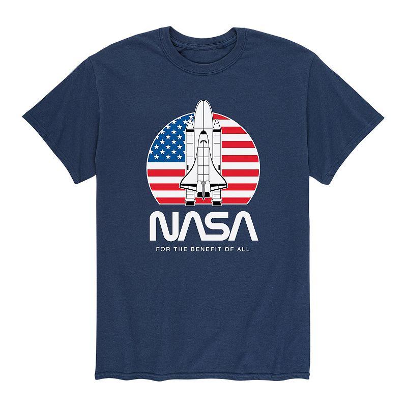 Big & Tall NASA Benefit For All Tee, Men's,  Product Image