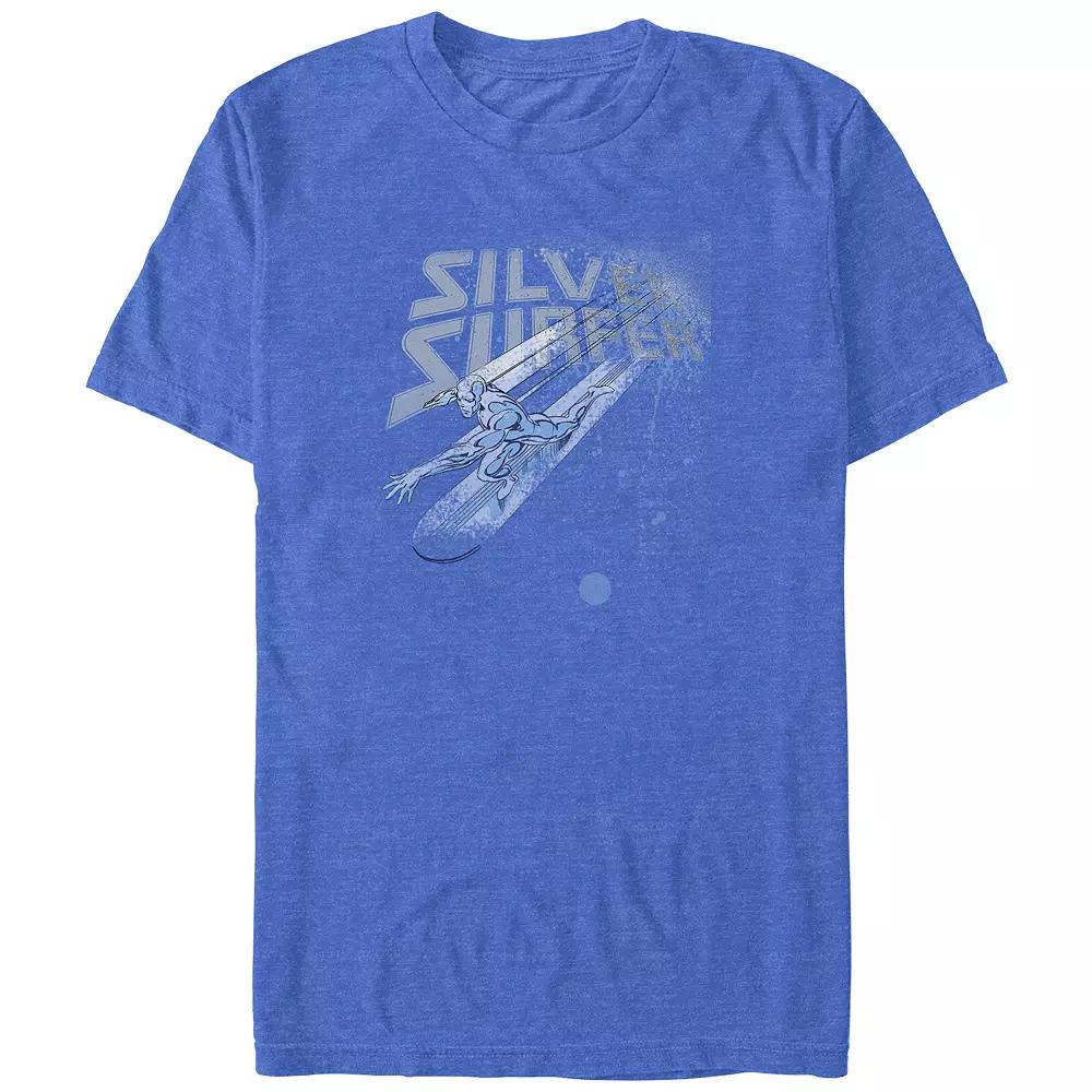 Big & Tall Marvel Fantastic Four Silver Surfer Poster Graphic Tee, Men's,  Product Image