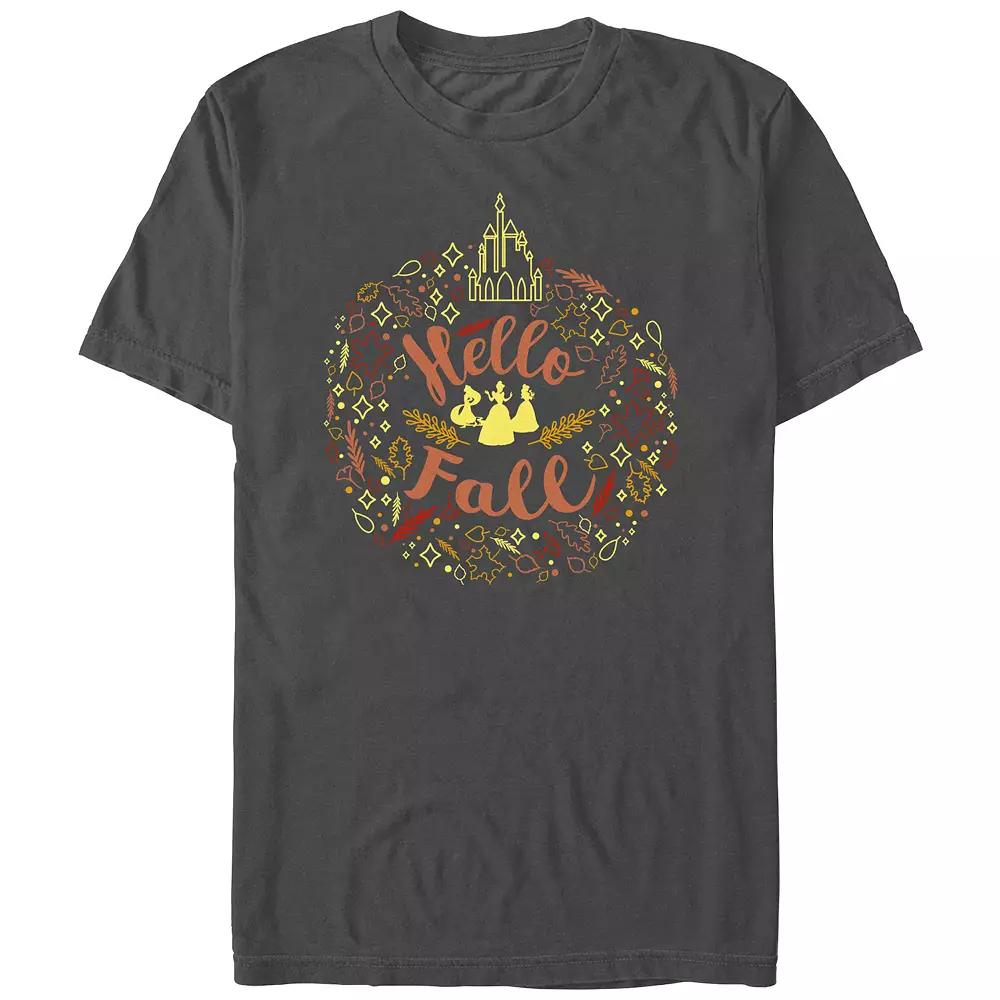 Disney Princess Hello Fall Men's Graphic Tee,  Product Image