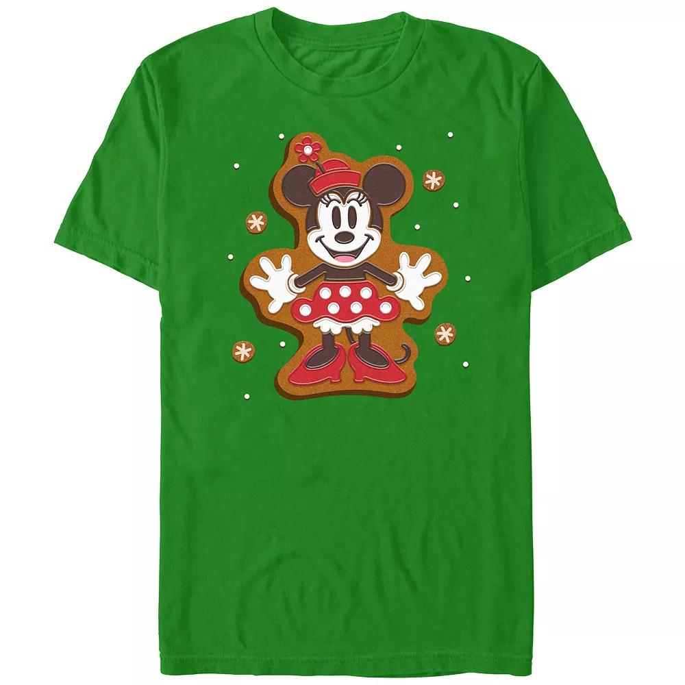 Disney's Minnie Mouse Gingerbread Cookie Men's Graphic Tee,  Product Image