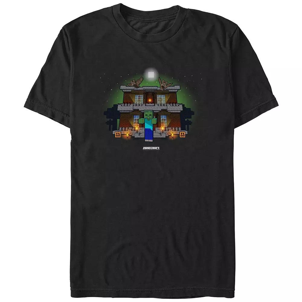 Men's Minecraft The Night Of Evil Graphic Tee,  Product Image