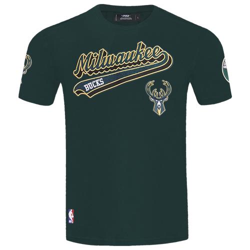 Pro Standard Mens Pro Standard BUCKS SCRIPT TAIL SJ TEE - Mens Forest Green Product Image