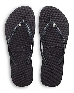havaianas Women's Slim Crystal Ii Flip Flop Sandals Product Image