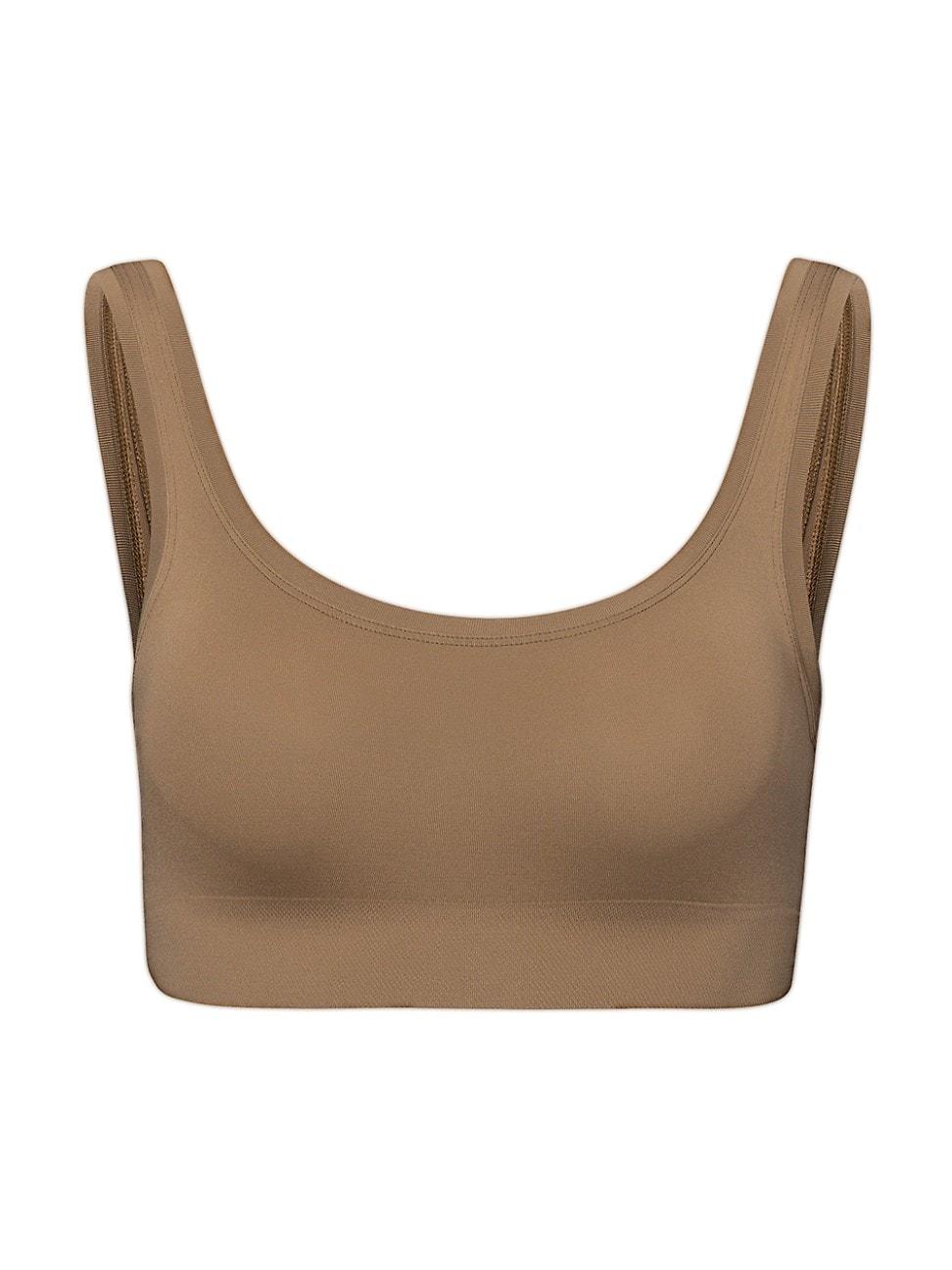 Womens U-Neck Crop Top Product Image