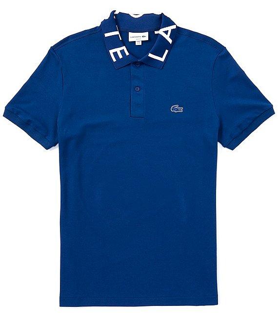 Lacoste Slim Fit Performance Stretch Movement Short Sleeve Polo Shirt Product Image
