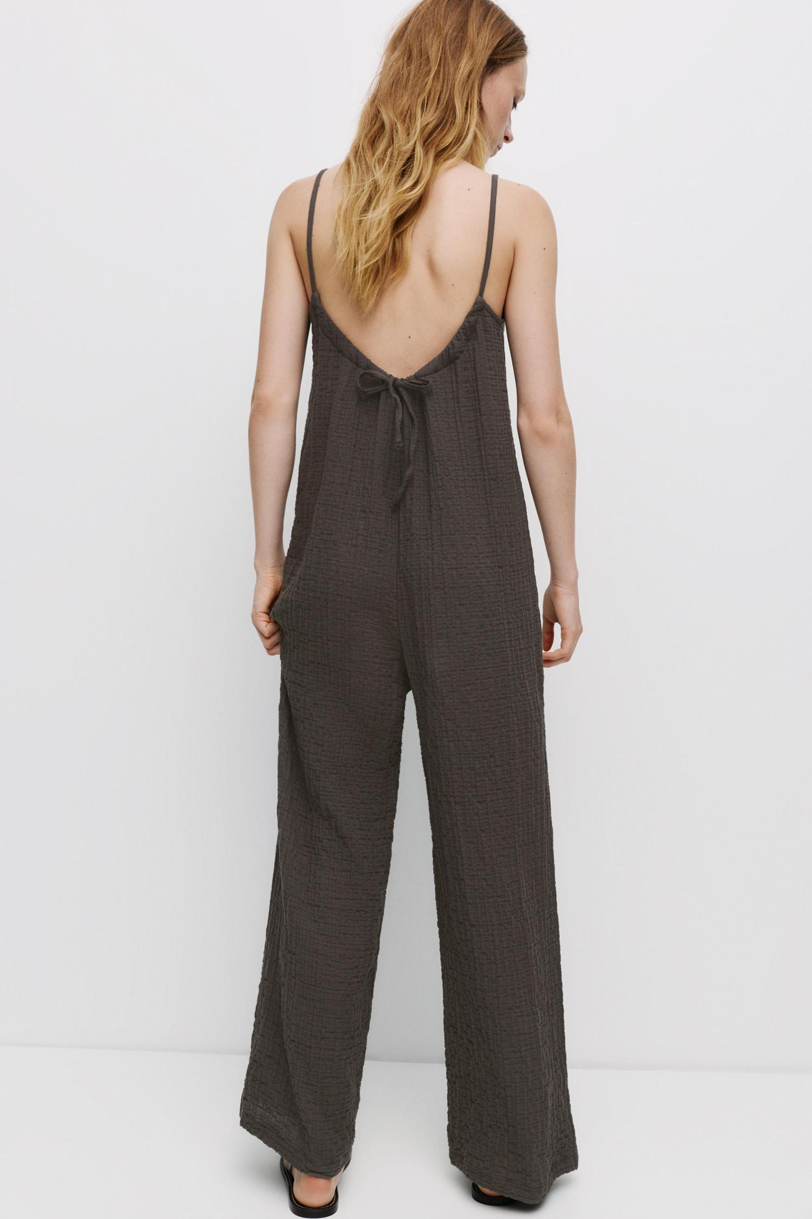 Crepe Long Jumpsuit Product Image
