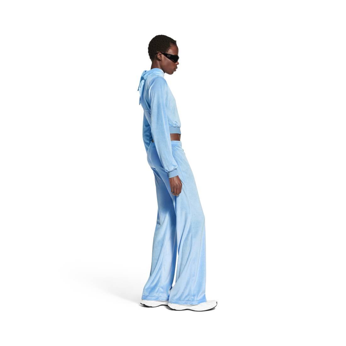 Women's Back To Front Top in Sky Blue Product Image