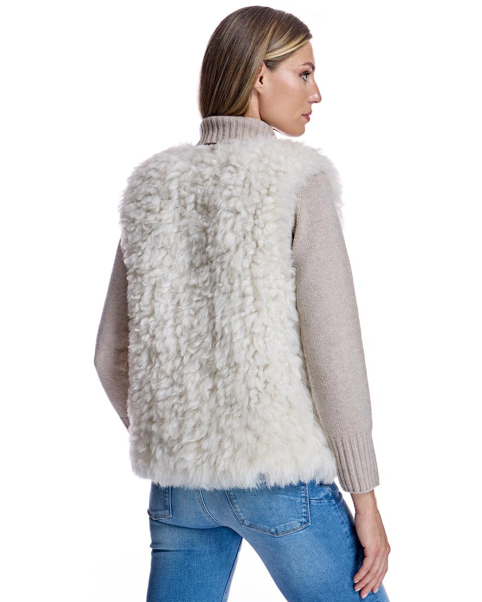 Knitted Lamb Vest Product Image