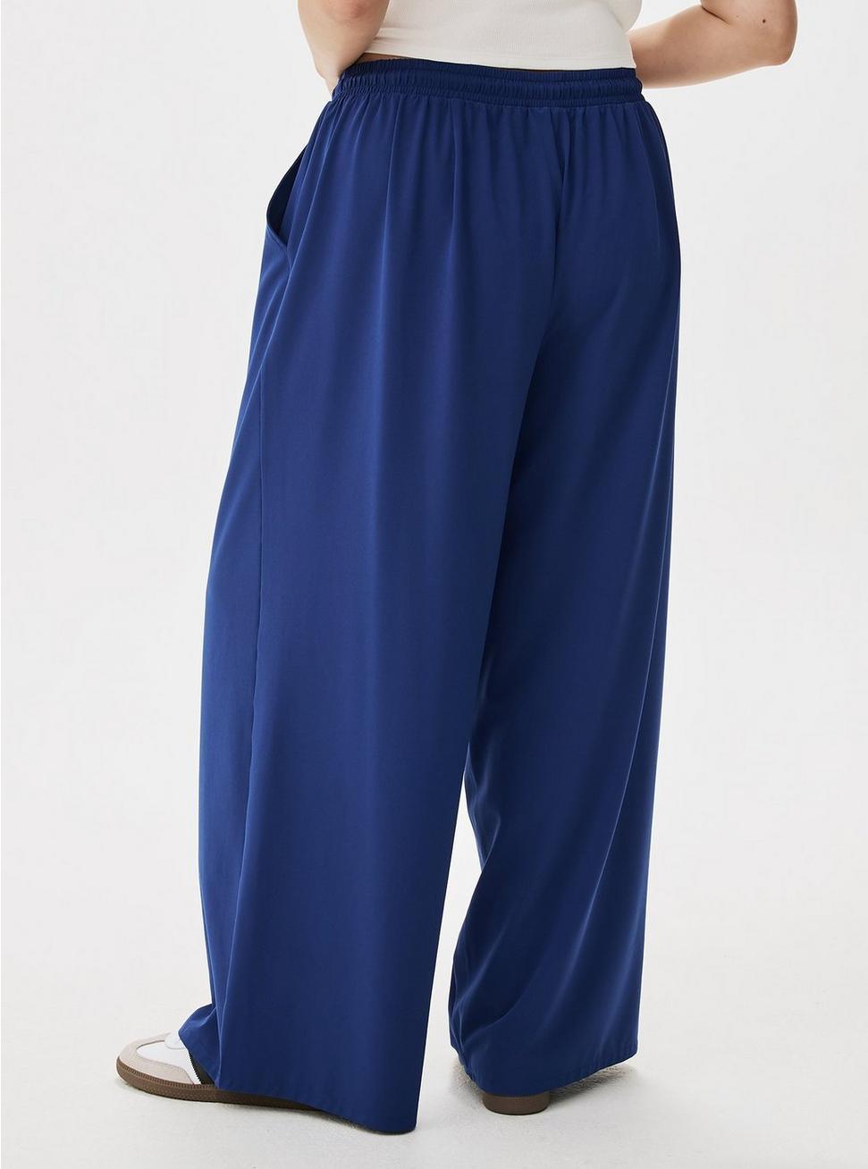 Stretch Woven Wide-Leg Active Pant Product Image