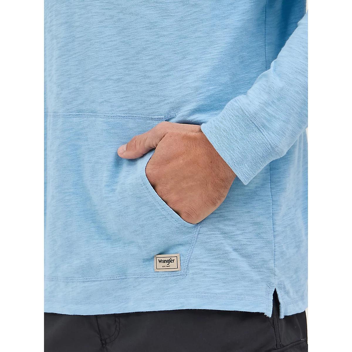 Men's Lightweight Hooded Pullover in Dusk Product Image