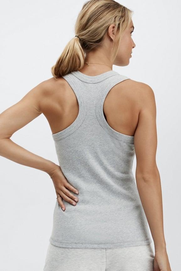 Fabletics Tinsley Tank Womens white plus Size 4X Product Image