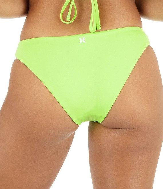 Hurley Solid Reversible Low Waist Moderate Cheeky Swim Bottom Product Image