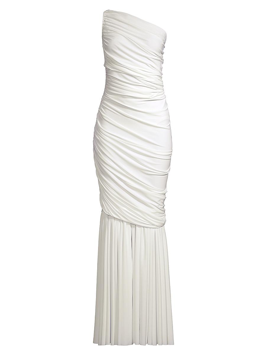 Womens Diana Fringed Fishtail Gown Product Image