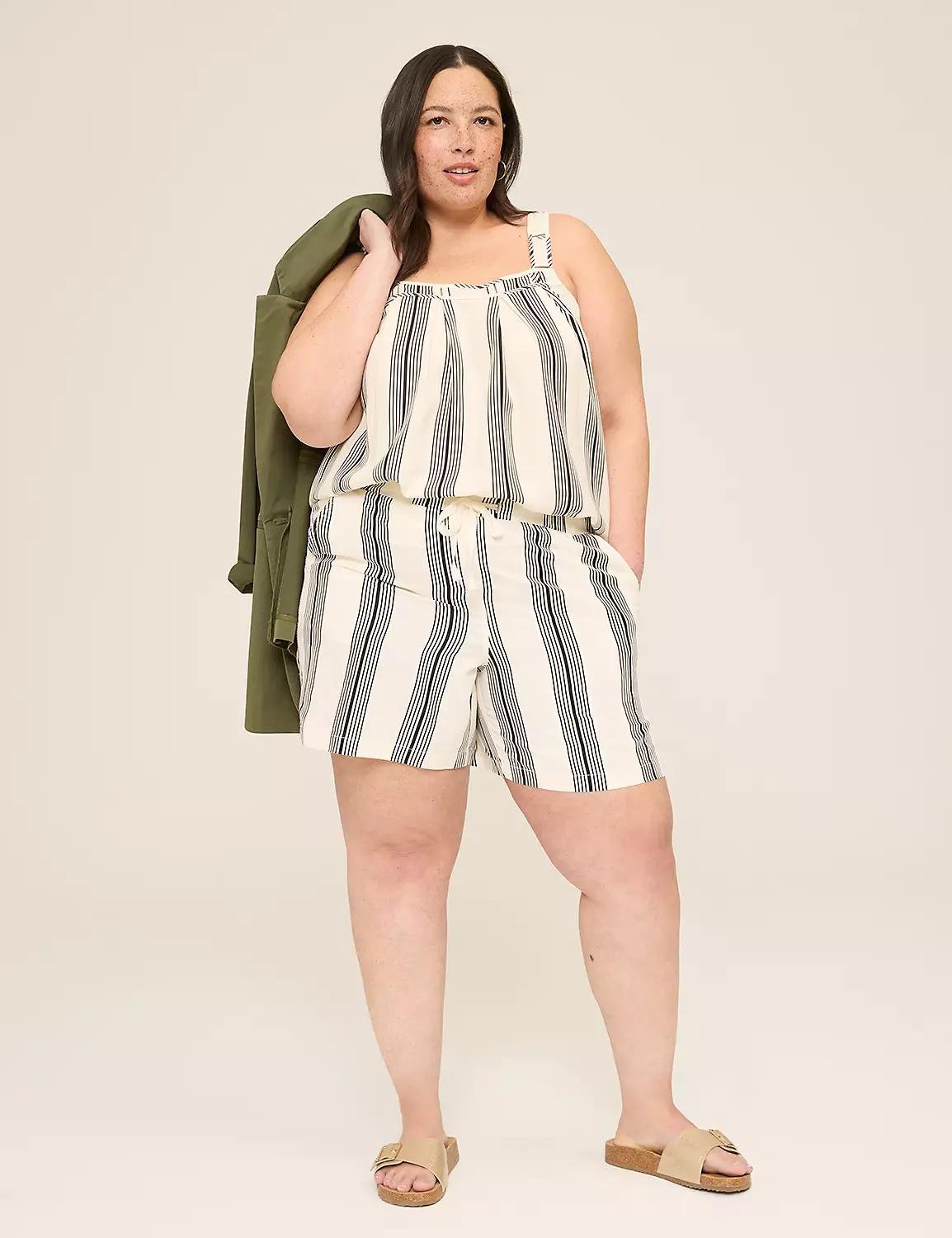 Square-Neck Cutout-Detail Tank Product Image