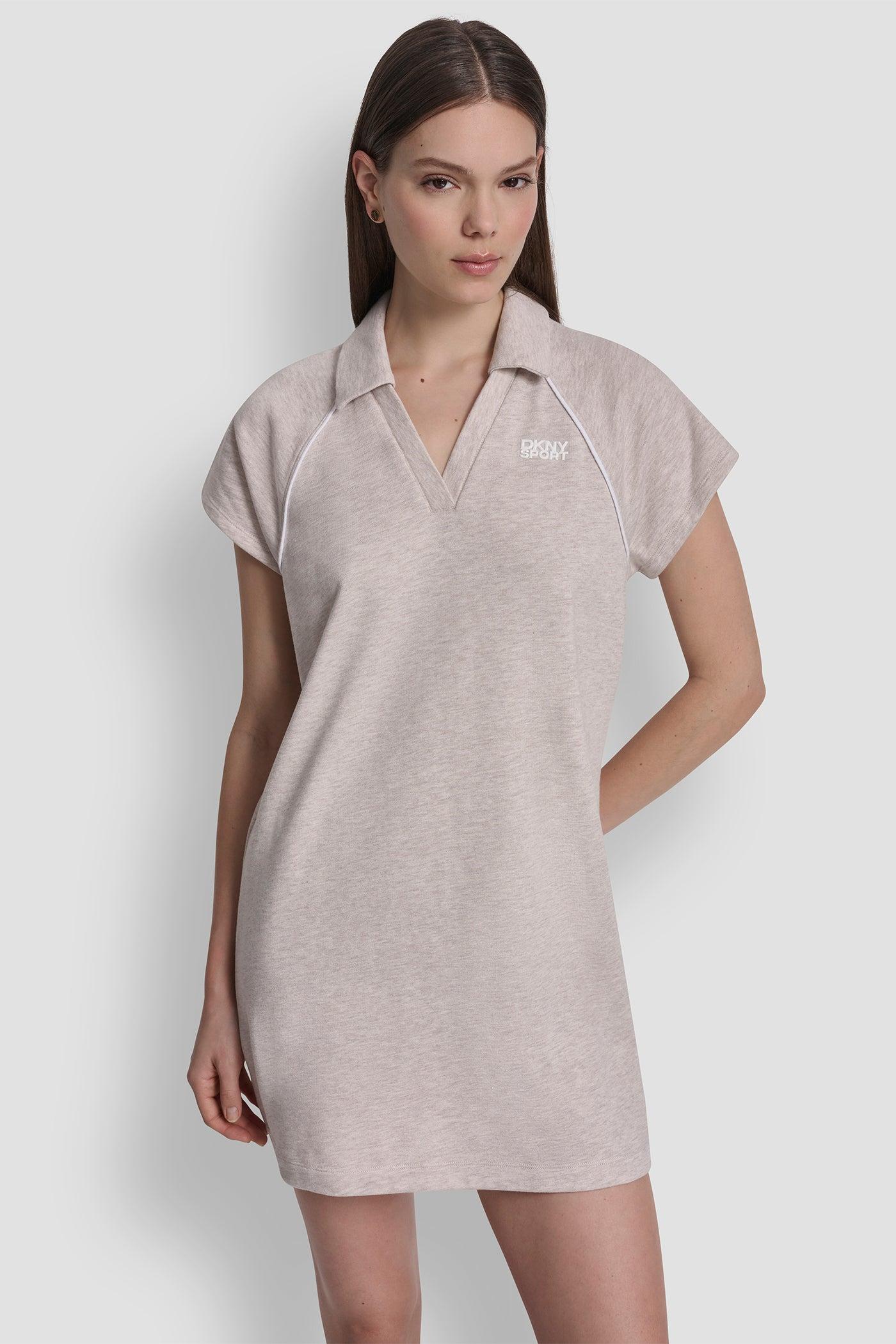 SHORT SLEEVE LOGO MINI POLO DRESS Product Image