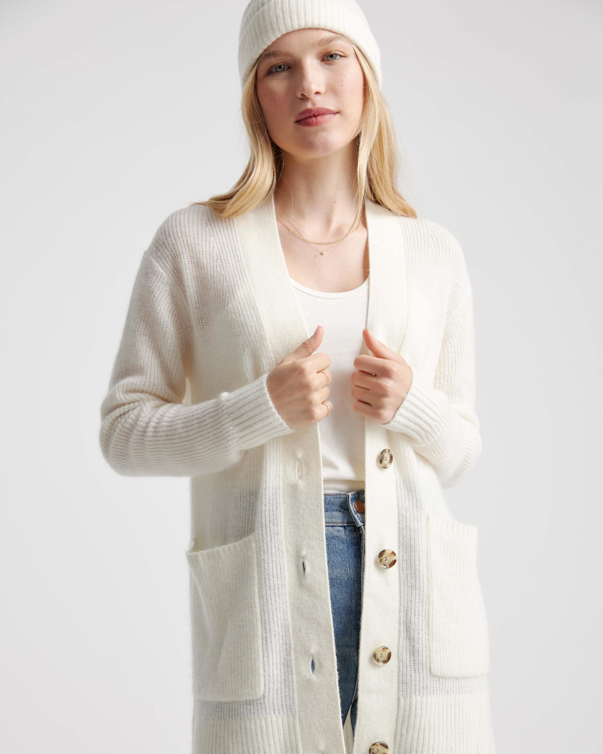 Quince | Women's Baby Alpaca-Wool OverSized Cardigan Sweater Size XS Product Image