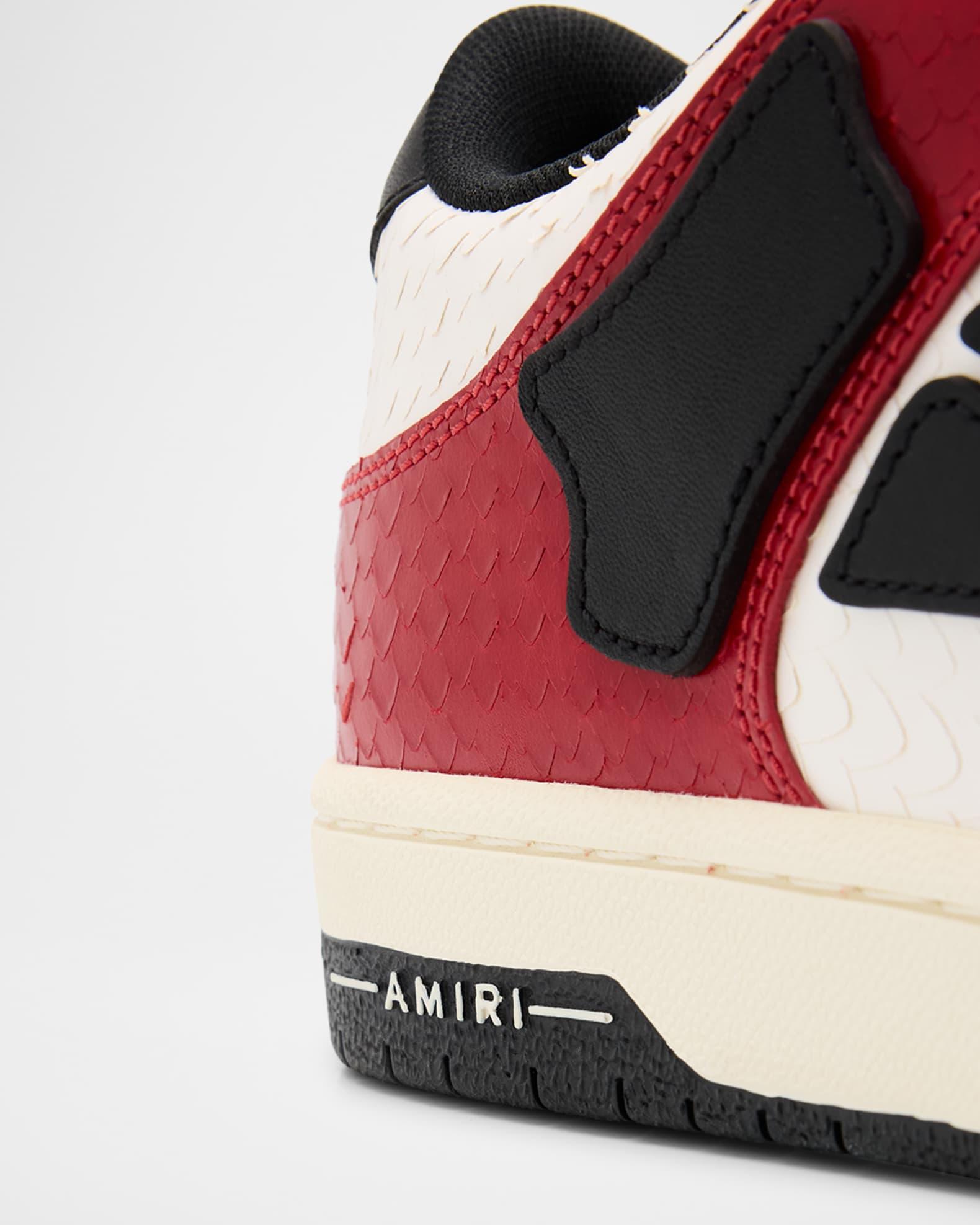 Men's CNY Skel Leather Low-Top Sneakers Product Image