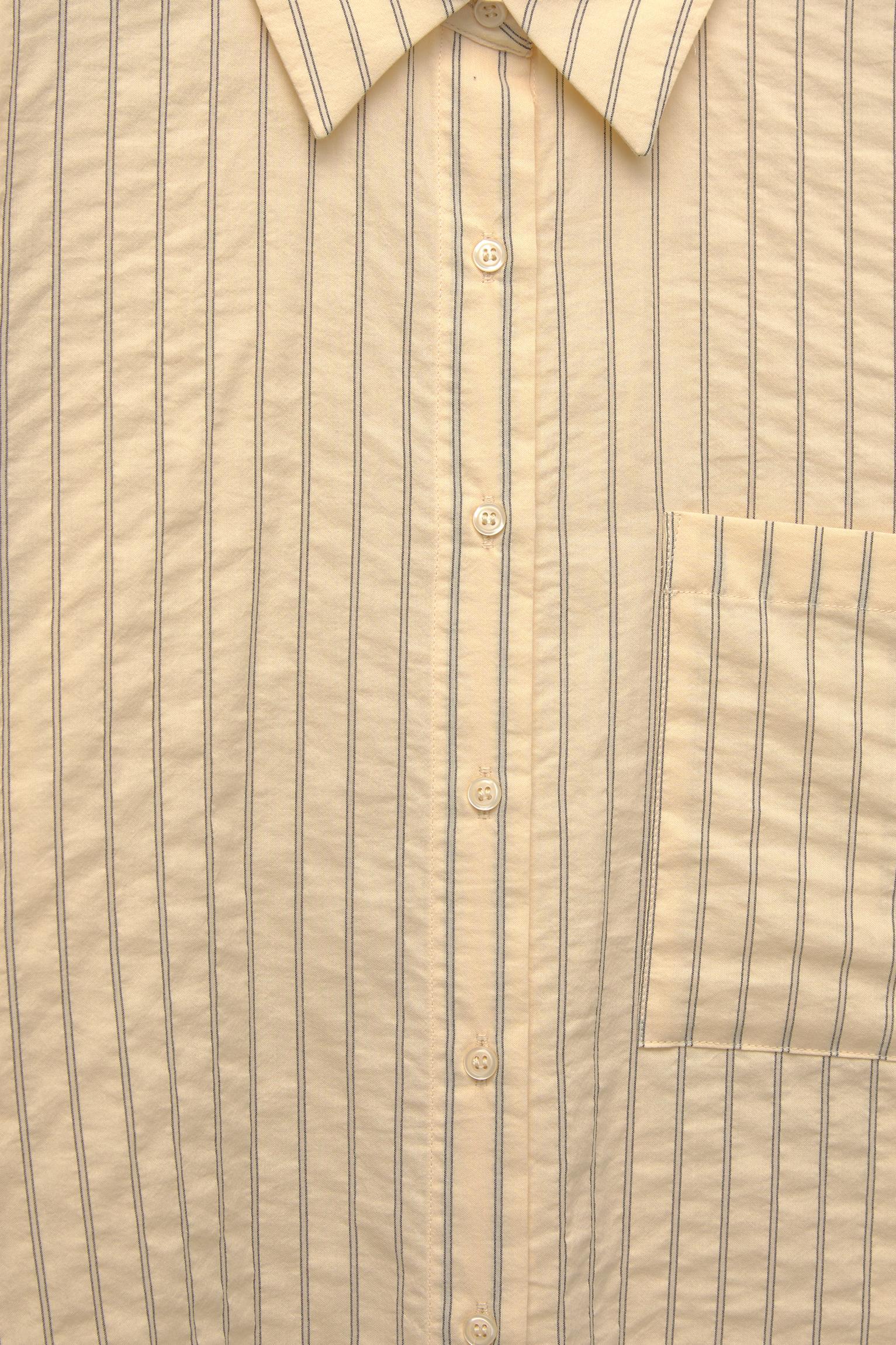 Striped oversized shirt Product Image