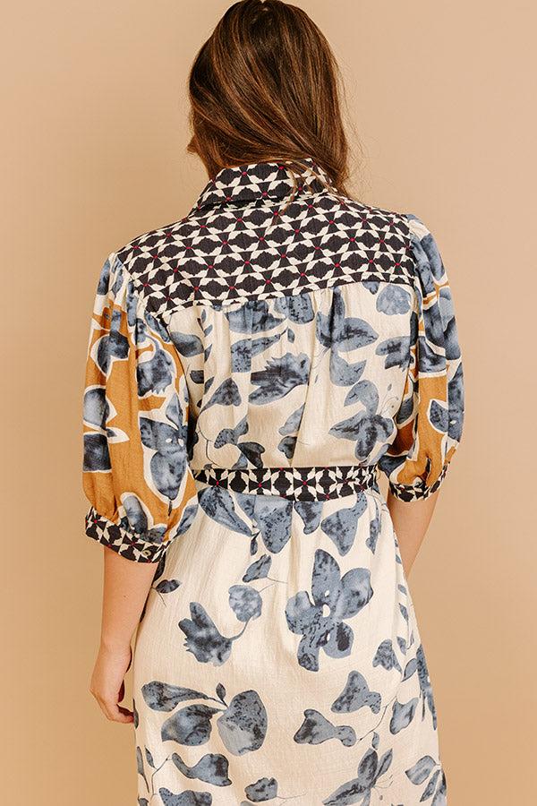 Meadow Daydream Floral Midi Dress Product Image