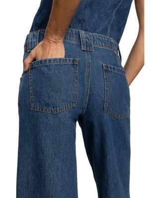 Arden Wide Leg Denim Pants  Product Image
