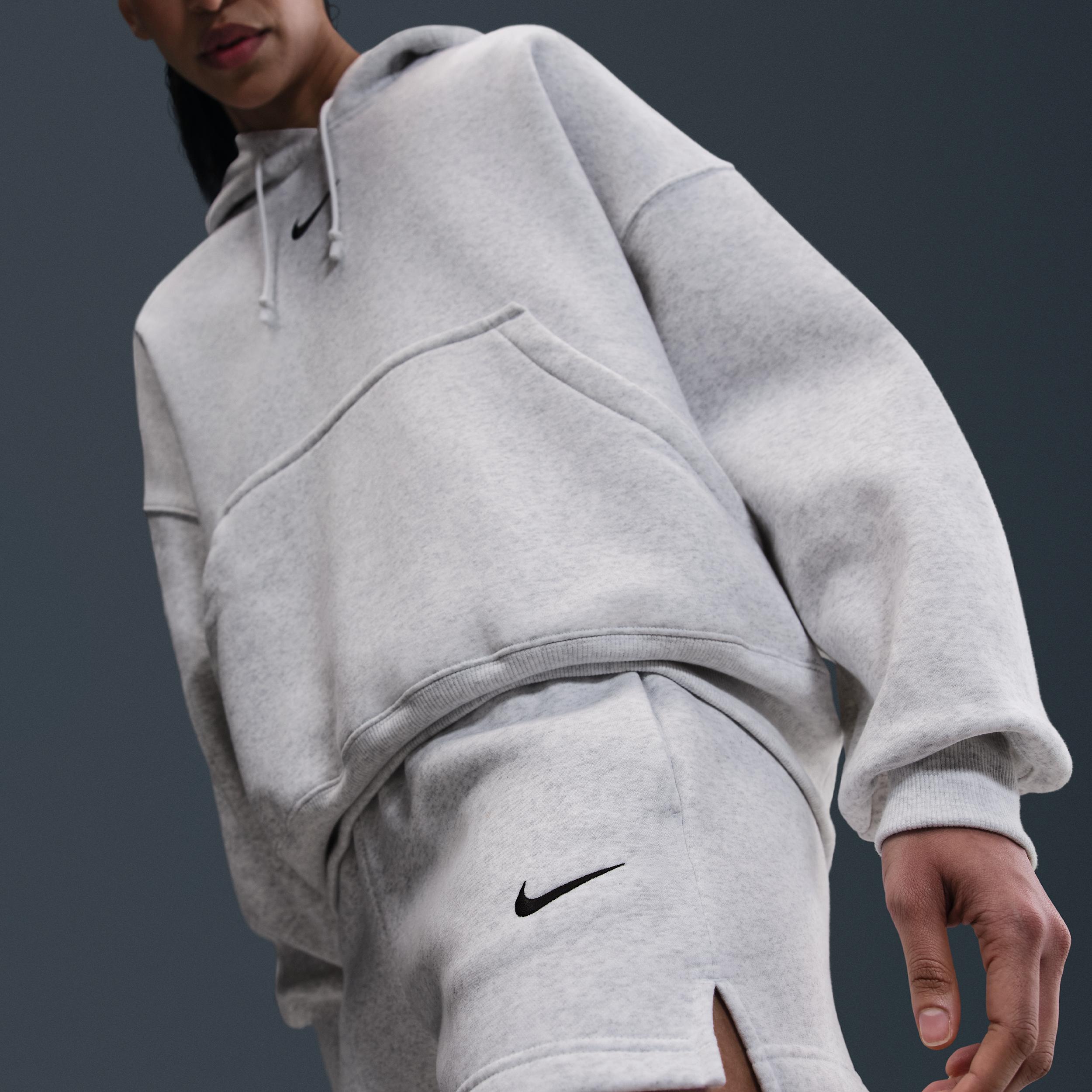 Womens Nike Sportswear Phoenix Fleece Mid-Rise 4 Shorts | IH2108-051 Product Image