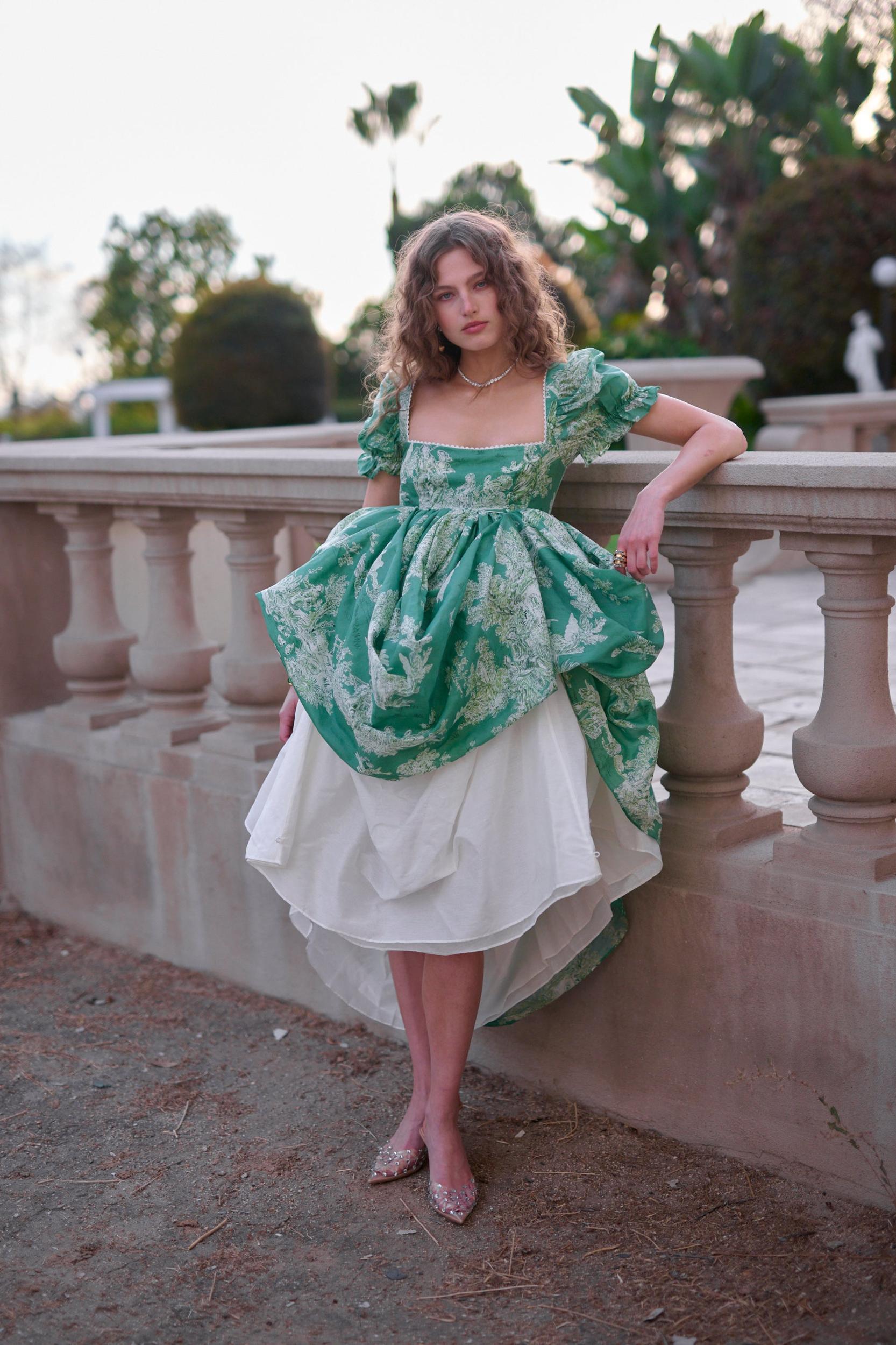 The Cedar Toile Love Story Dress Product Image