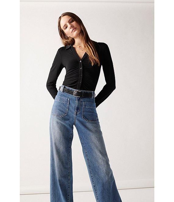 Sanctuary Marine Extended Standard Rise Front Pocket Jeans Product Image