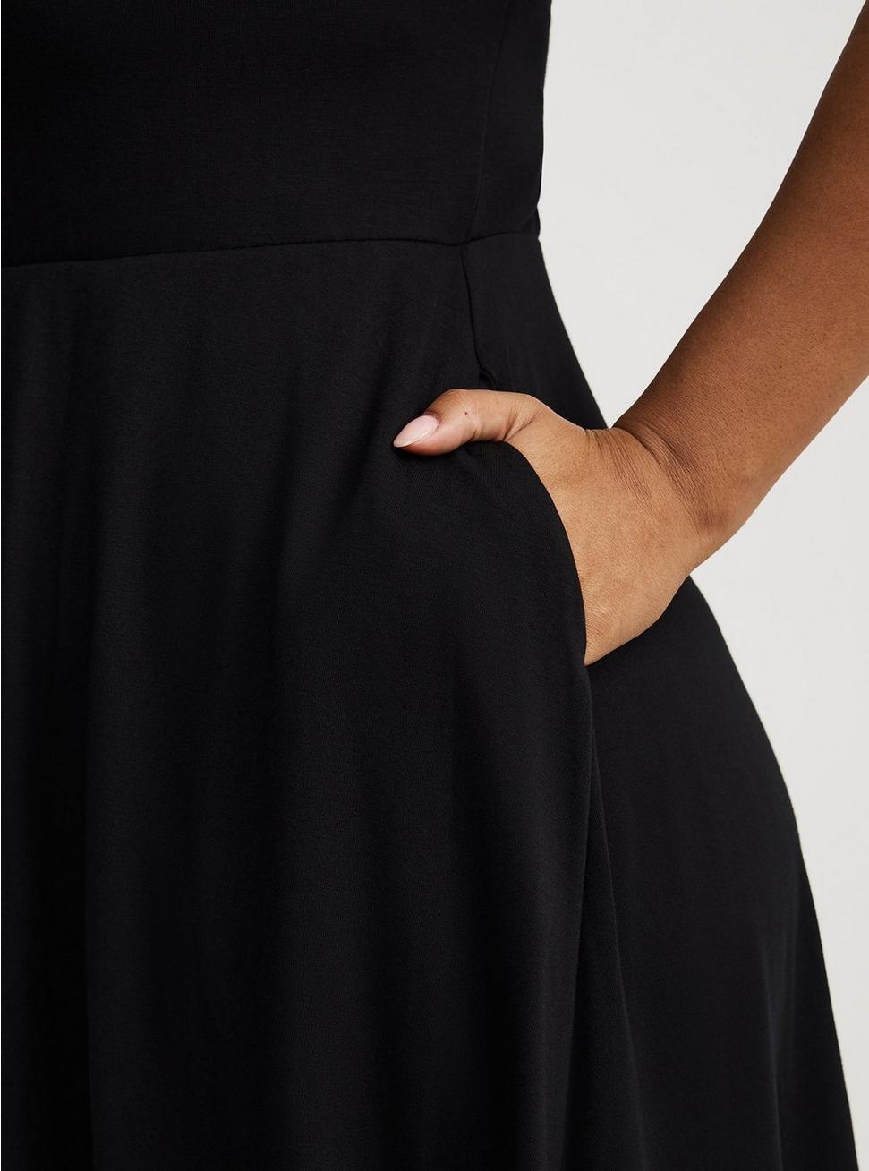 Mini Surplice Back Cut-Out Dress Product Image