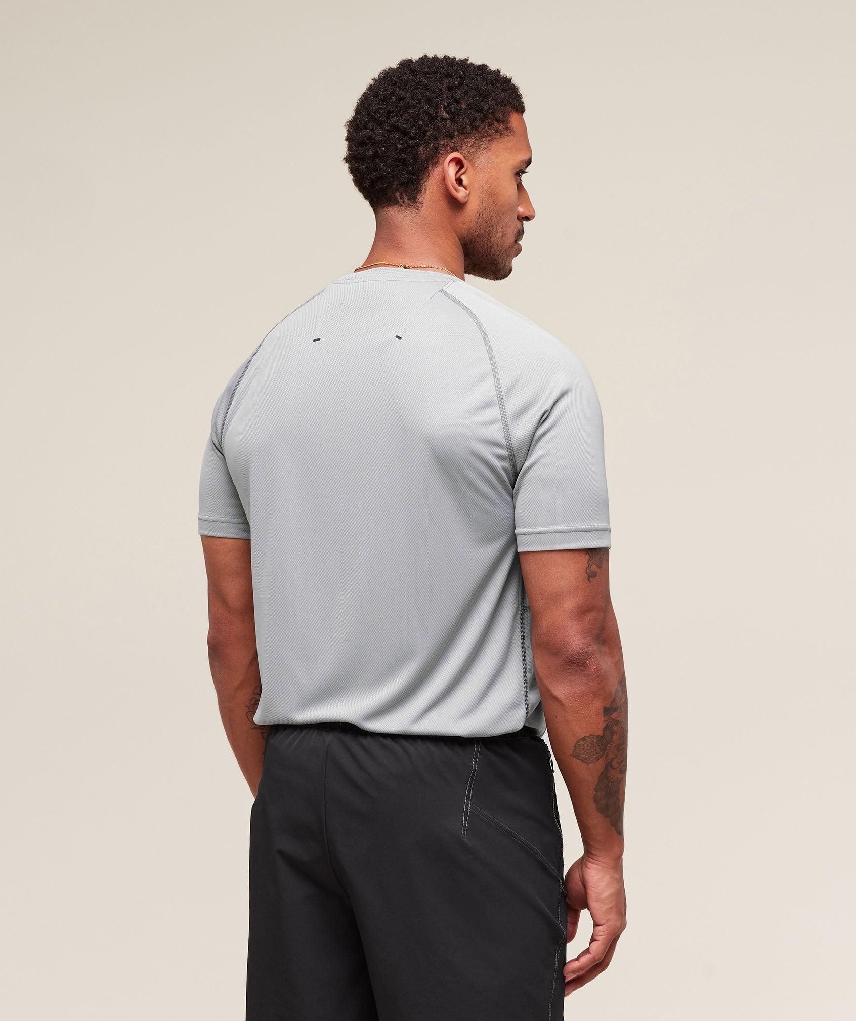 Gymshark Tactical T-Shirt - Smokey Grey Male Product Image