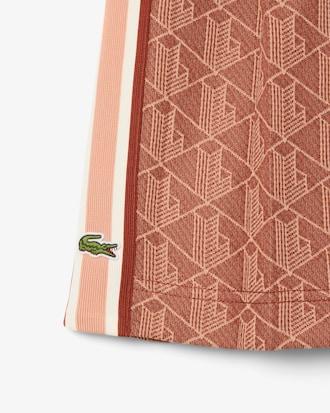 Monogram Jacquard Pleated Skirt Product Image