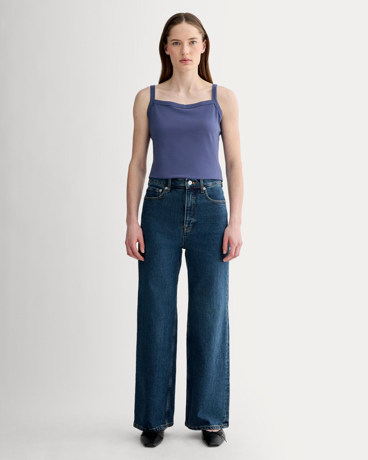 Womens Essential Square-Neck Tank by Everlane Product Image