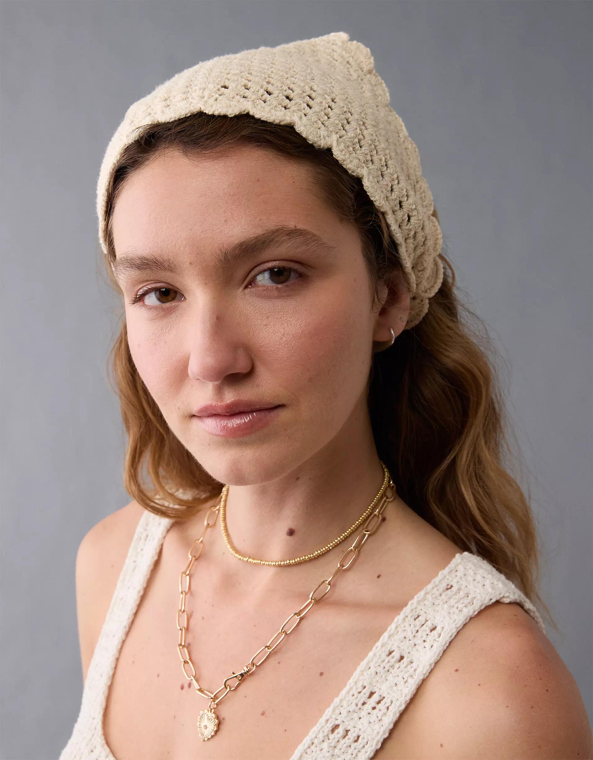 AE Crochet Bandana Headband Product Image