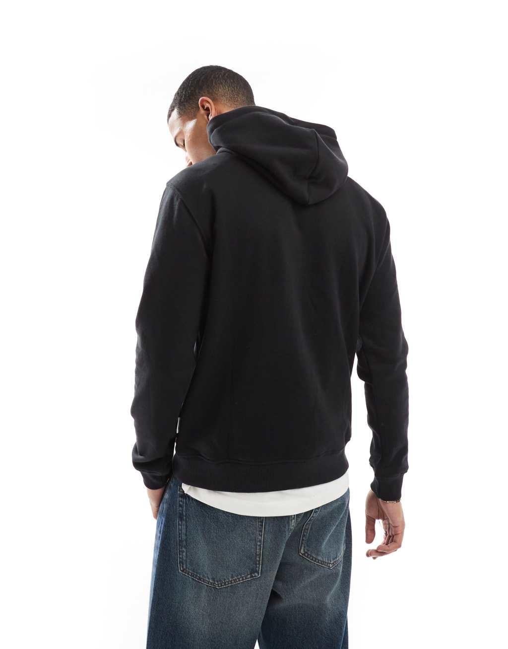 ONLY & SONS curated hoodie in black Product Image