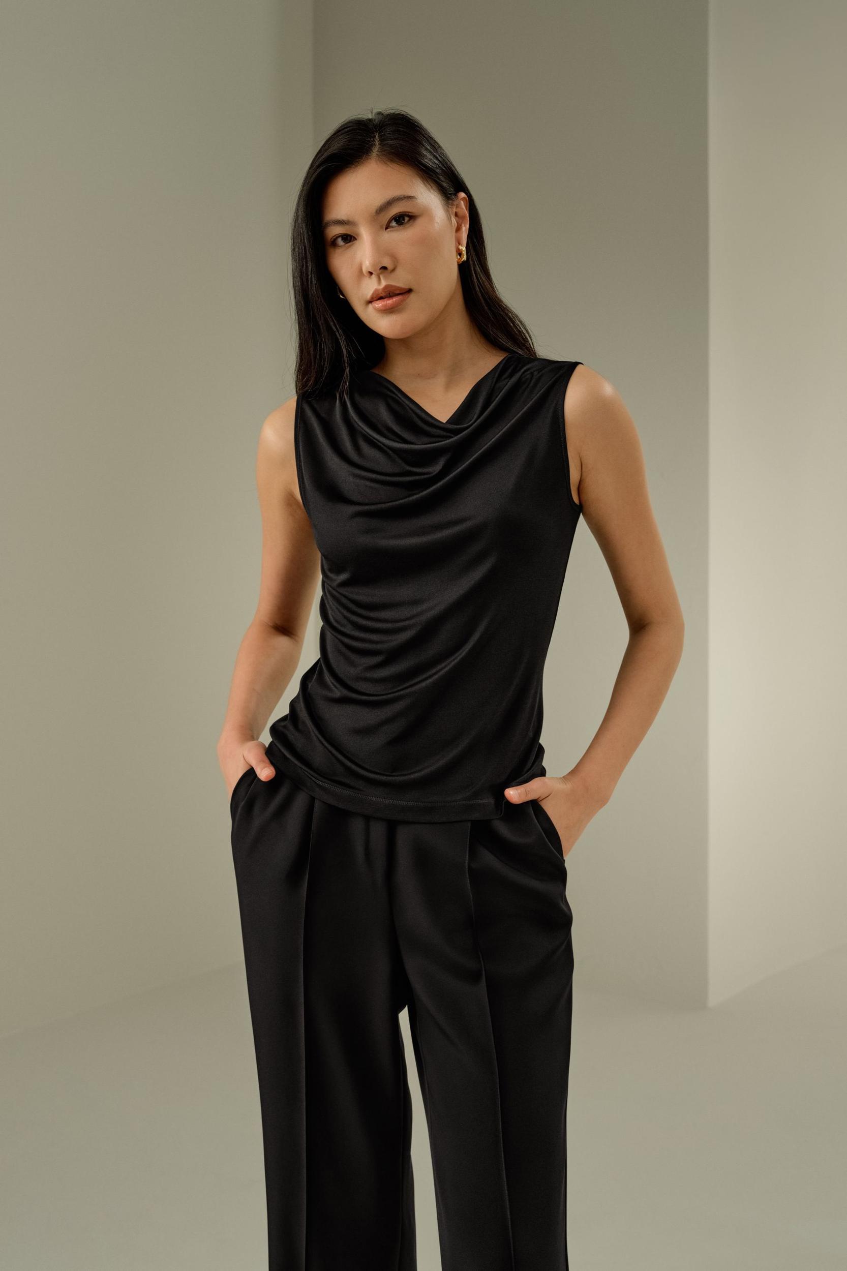 LILYSILK Silk Tshirt | Female | Lilac Premium Silk | Comfortable Perfect for Layering Tops XL Product Image