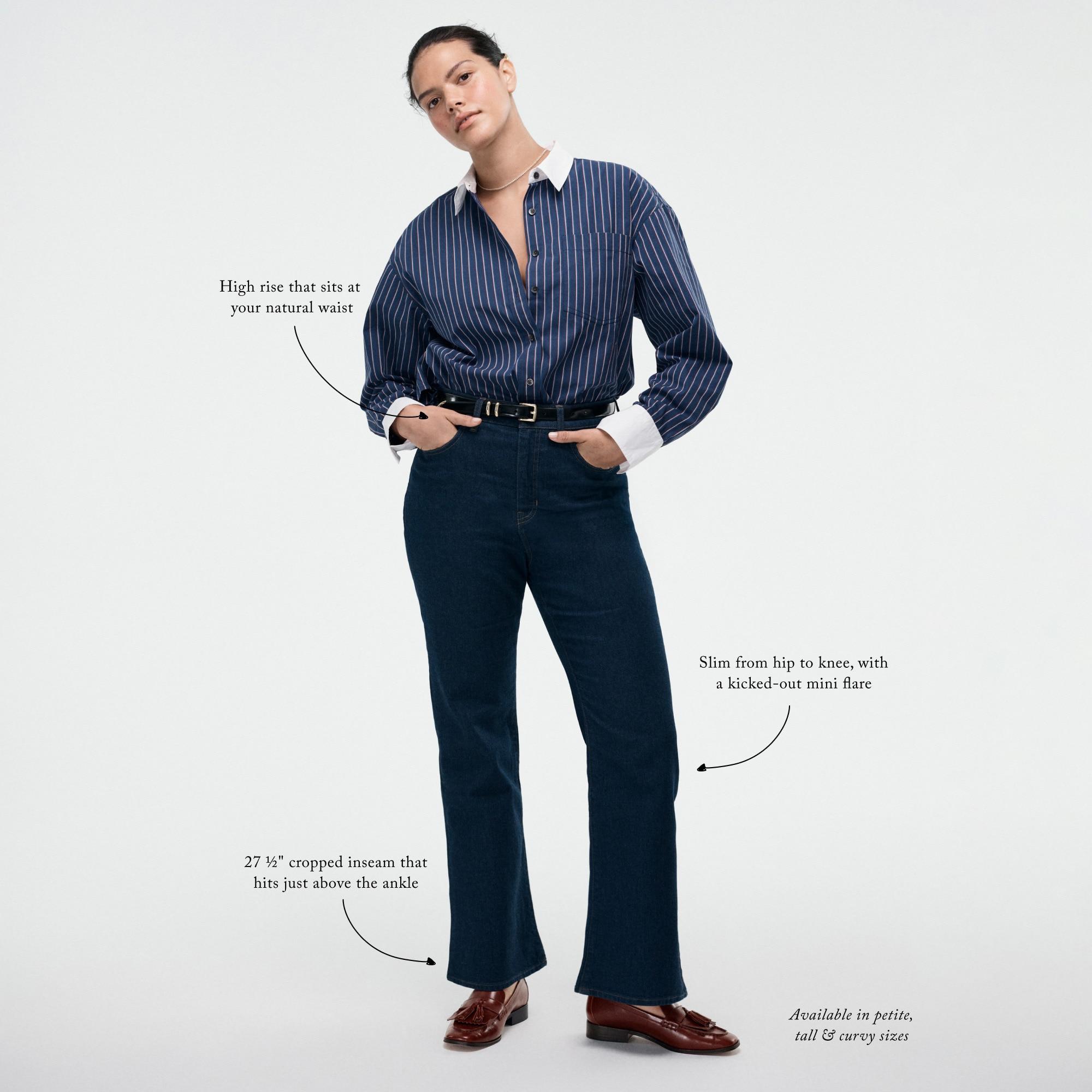 Charley kickout cropped jean Product Image