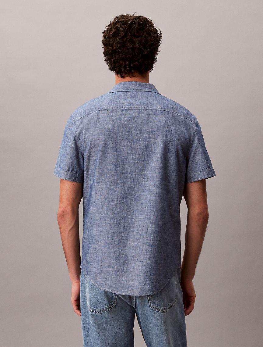 Chambray Classic Button-Down Shirt Product Image