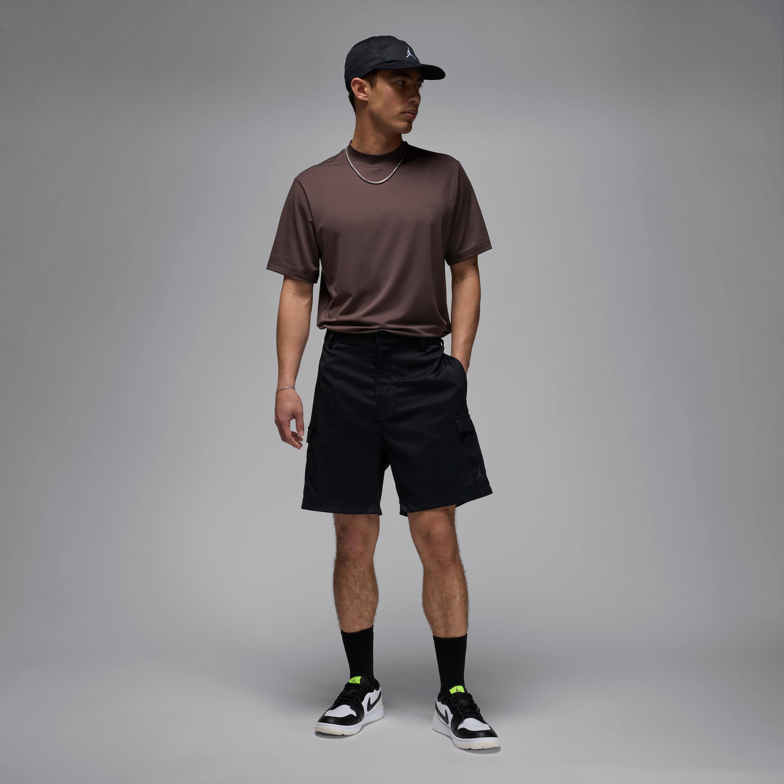 Men's Jordan Sport Mock-Neck Golf T-Shirt Product Image
