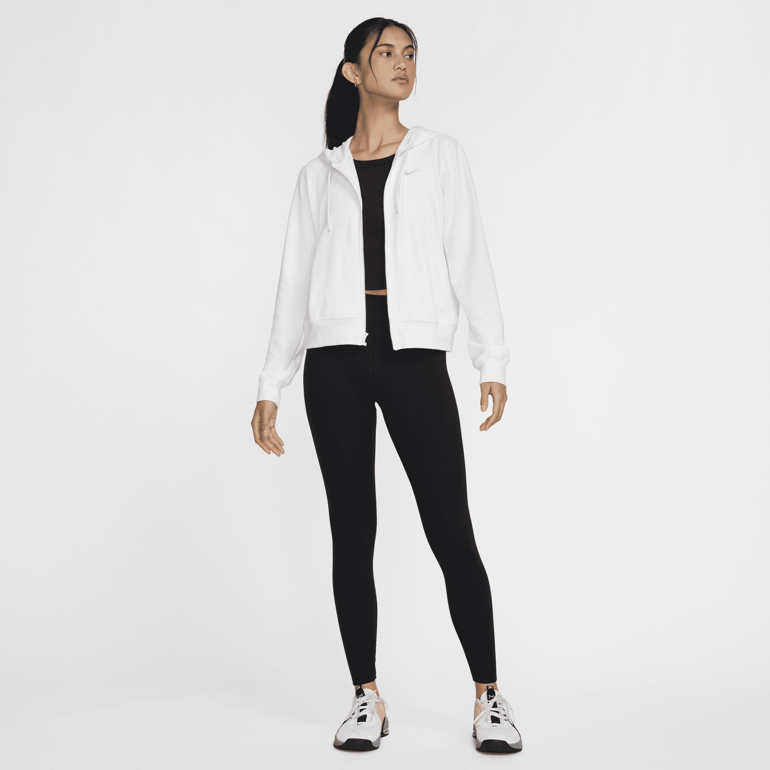 Nike Dri-FIT One Women's Full-Zip French Terry Hoodie Product Image