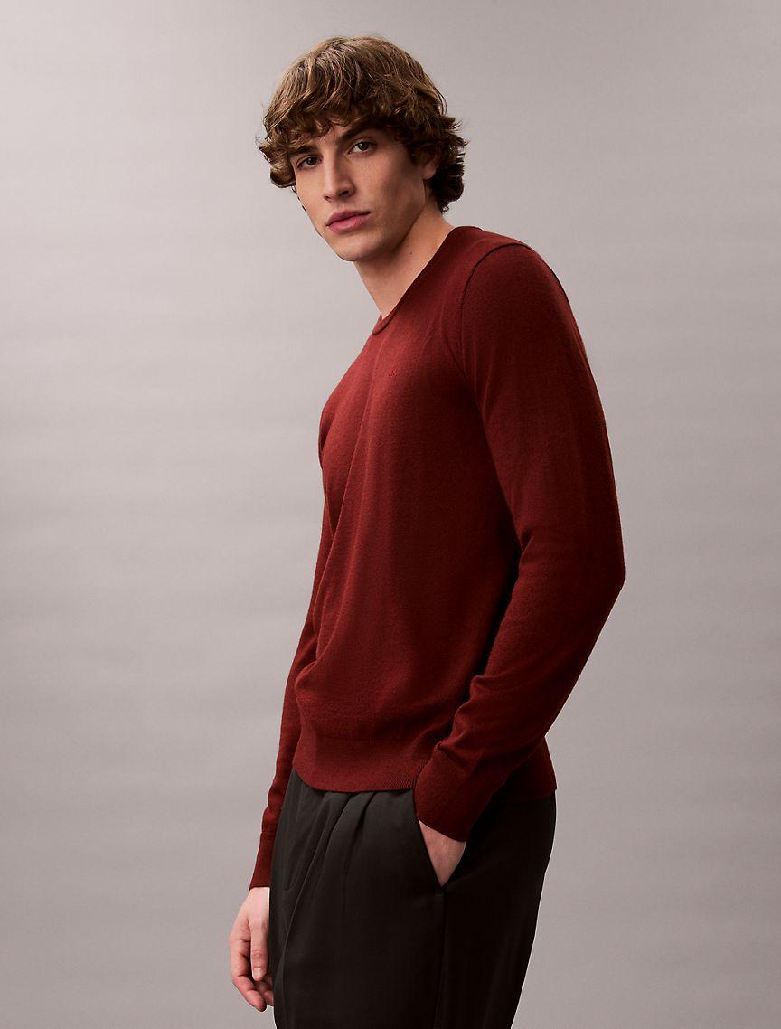 Extra Fine Merino Blend Crewneck Sweater Product Image