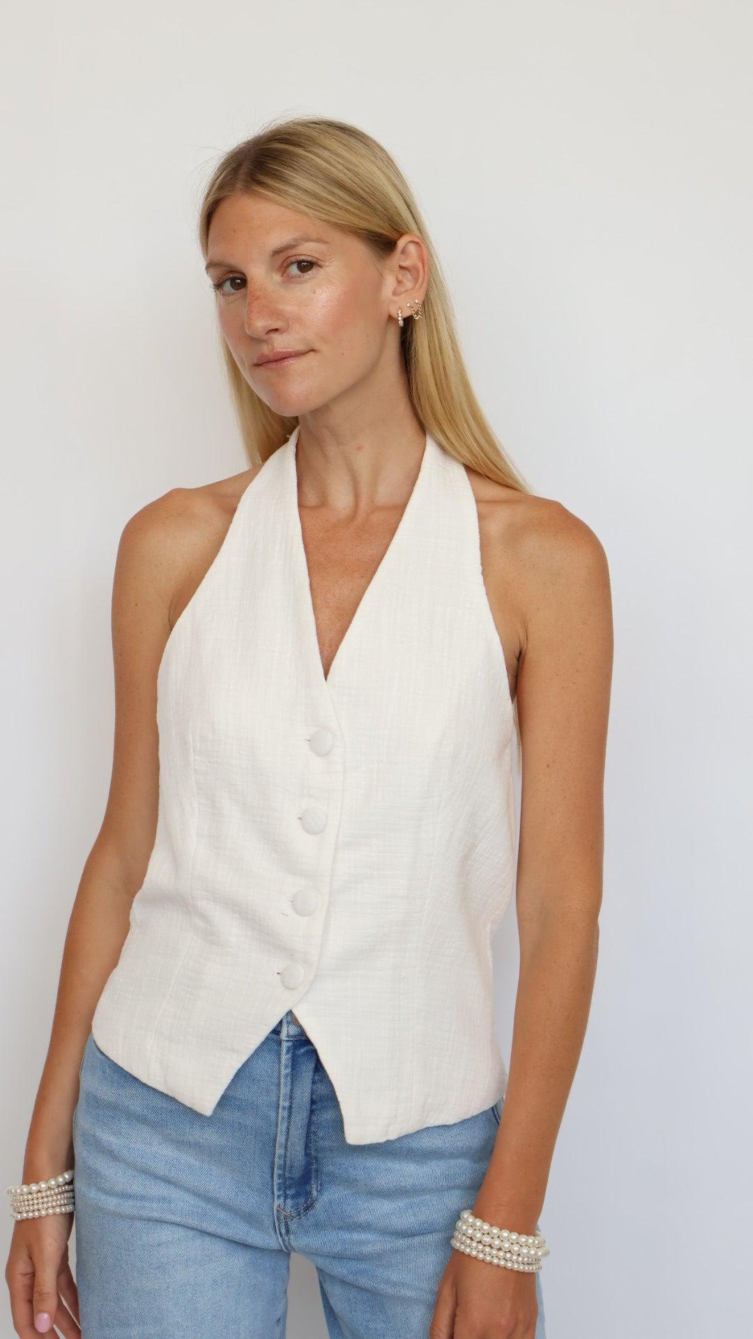 Celeste Halter Neck Vest Product Image