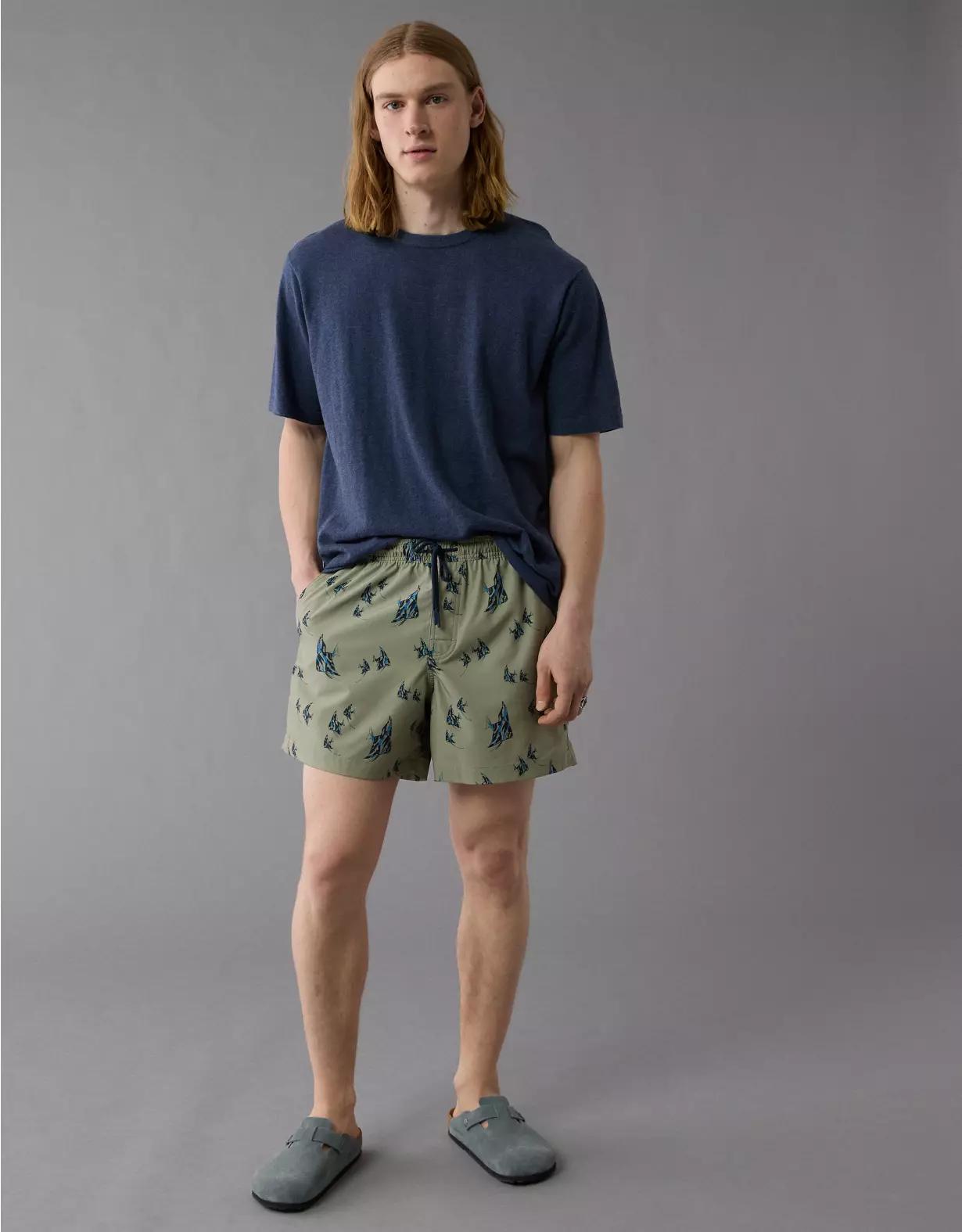 AE Men's 5" Flex Swim Trunk Product Image