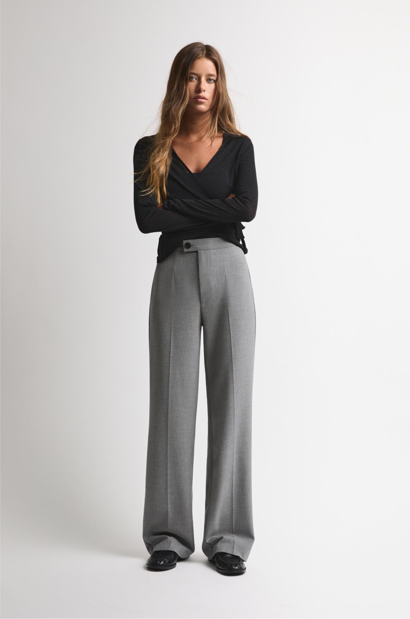 High-rise smart pants Product Image