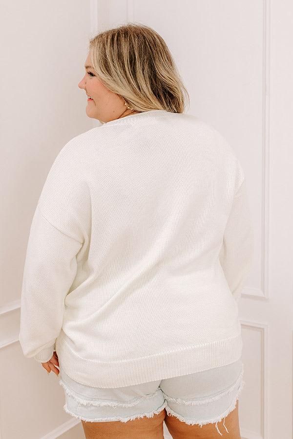 Feelin' Spritzy Knit Sweater Curves Product Image