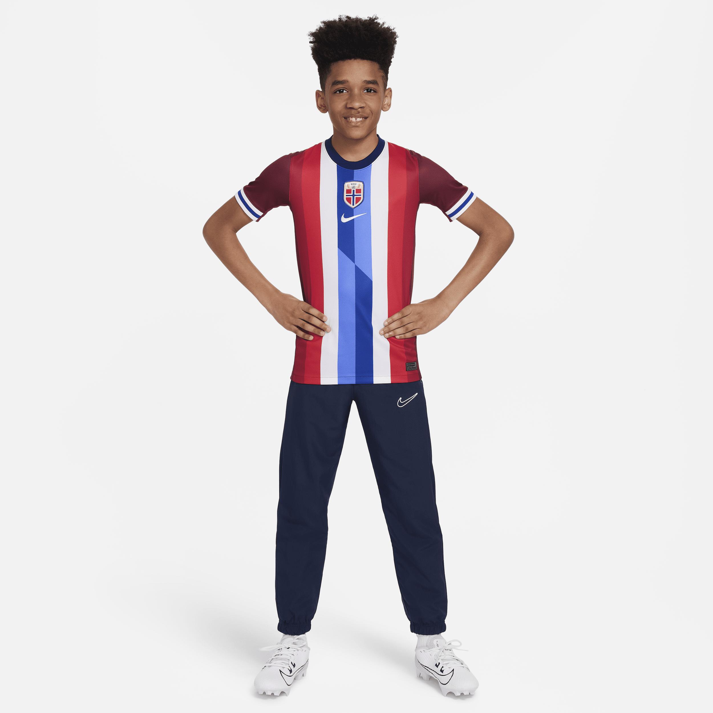 Norway (Men's Team) 2024/25 Stadium Home Big Kids' Nike Dri-FIT Soccer Replica Jersey Product Image