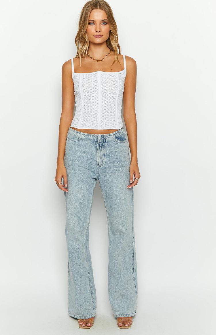 Isla White Corset Product Image