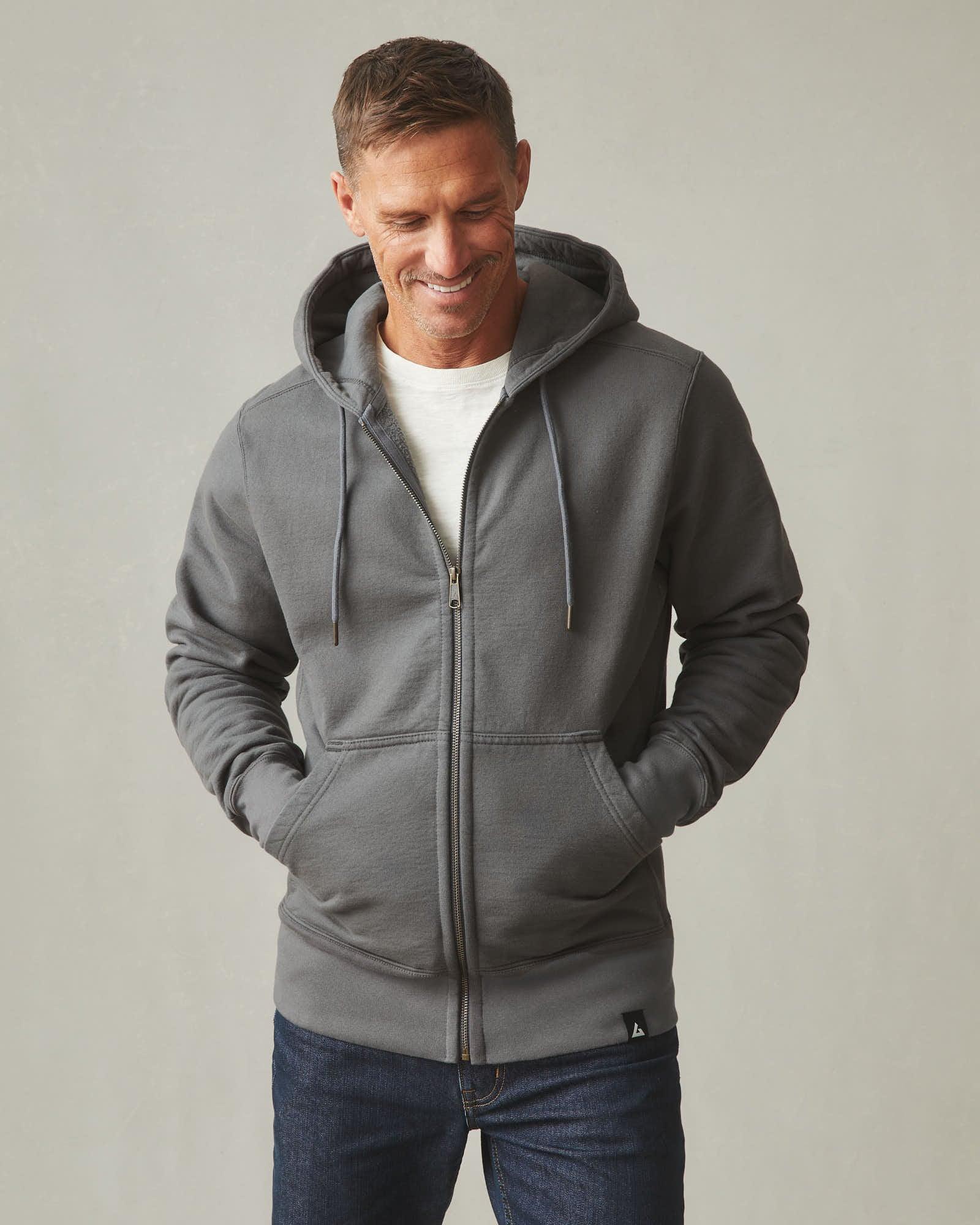 Men's Classic Full Zip - Dark Charcoal Product Image