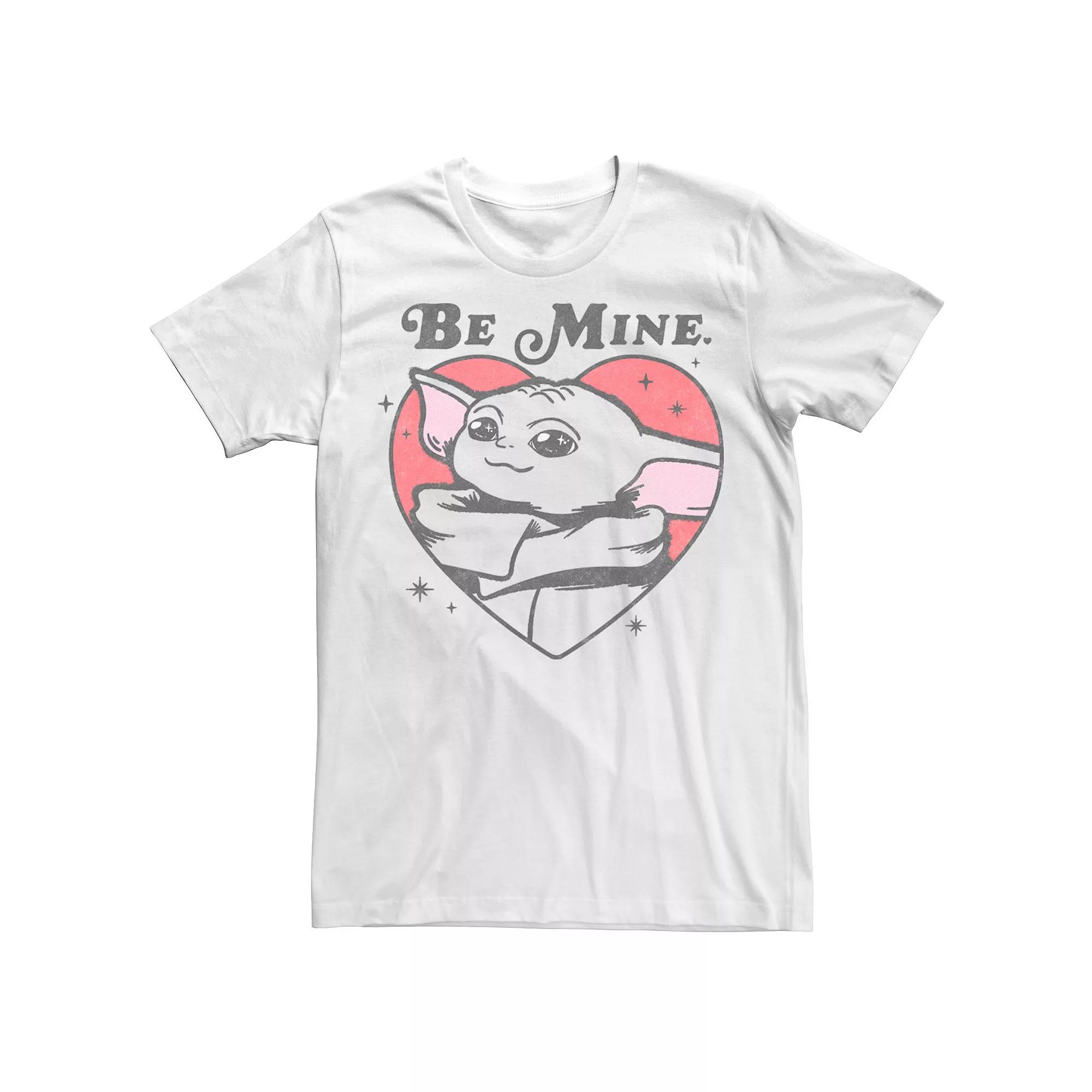 Men's Star Wars: The Mandalorian Be Mine Tee,  Product Image