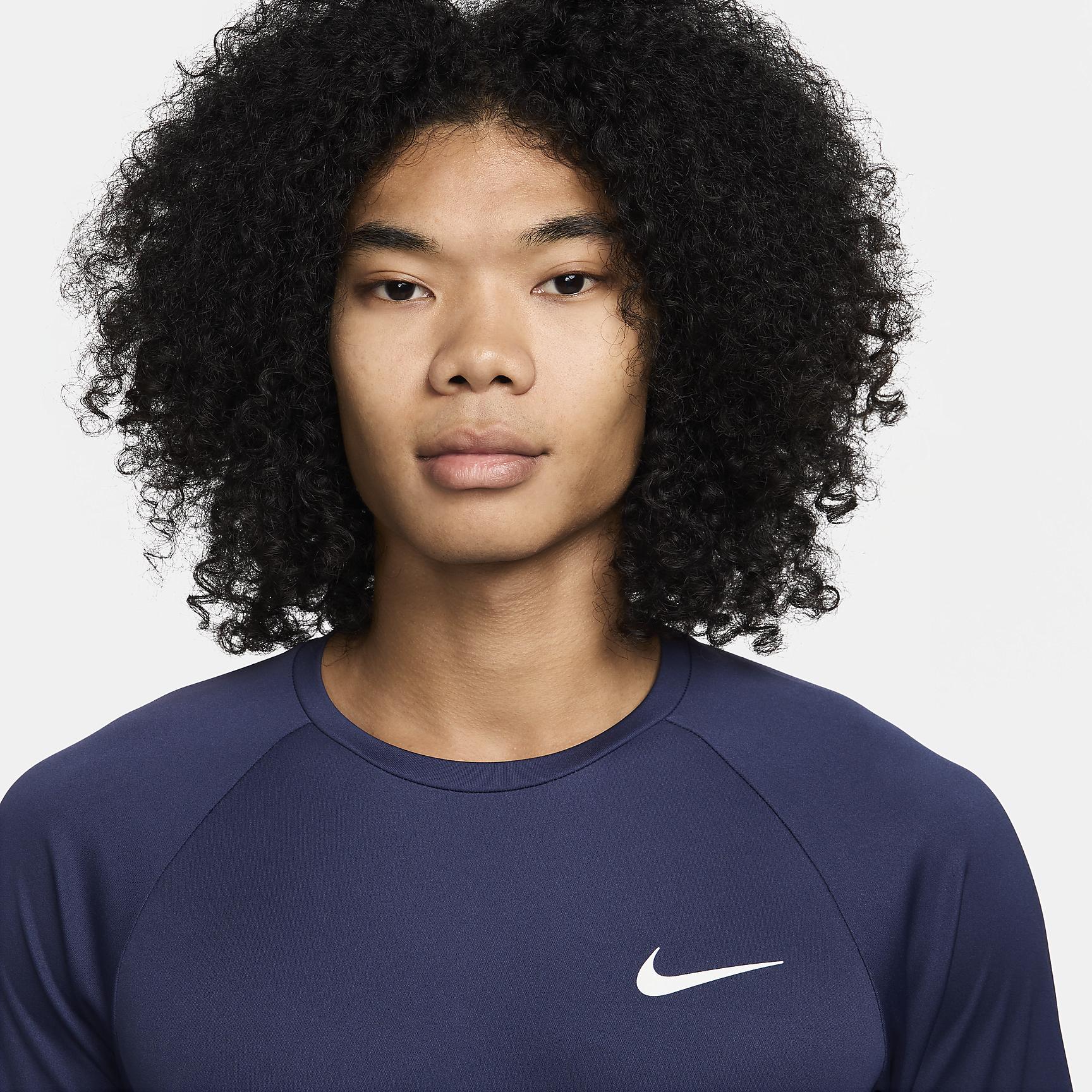 Nike Mens Essential Long-Sleeve Hydroguard Swim Shirt | NESSA587-001 Product Image